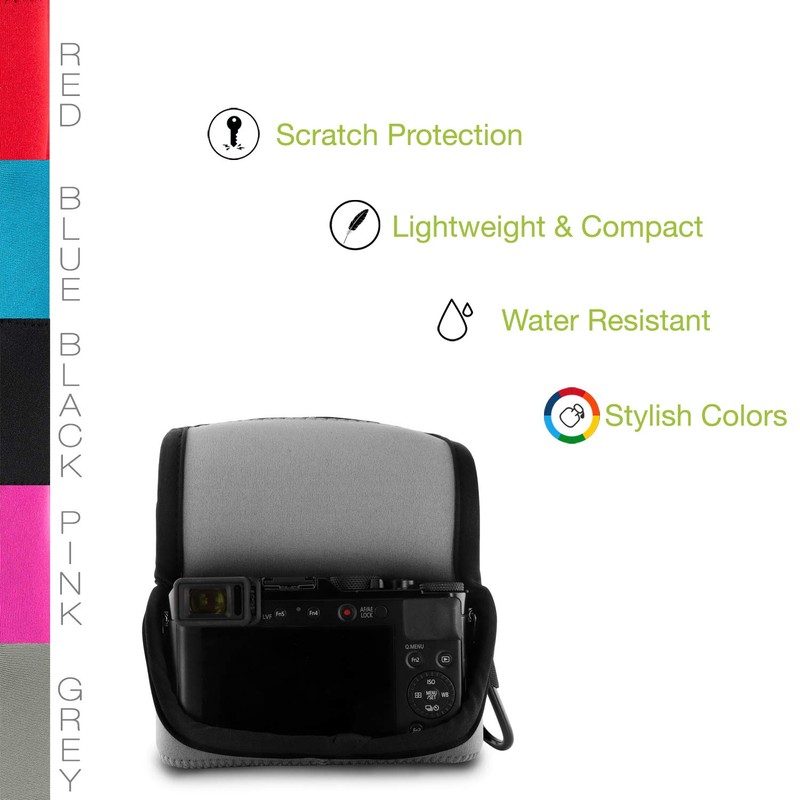 MegaGear MG1580 Ultra Light Neoprene Camera Case compatible with Leica