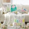 Easter Pillow Covers Linen Printed 45 x 45cm Set of