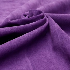 Hand & Leather Craft 3/4 oz. Suede Leather Cowhide. Best for Moccasins, Leathercraft, Bag Linings, Approns, Saddle Parts. (Lilac, 6-8 Sqft)