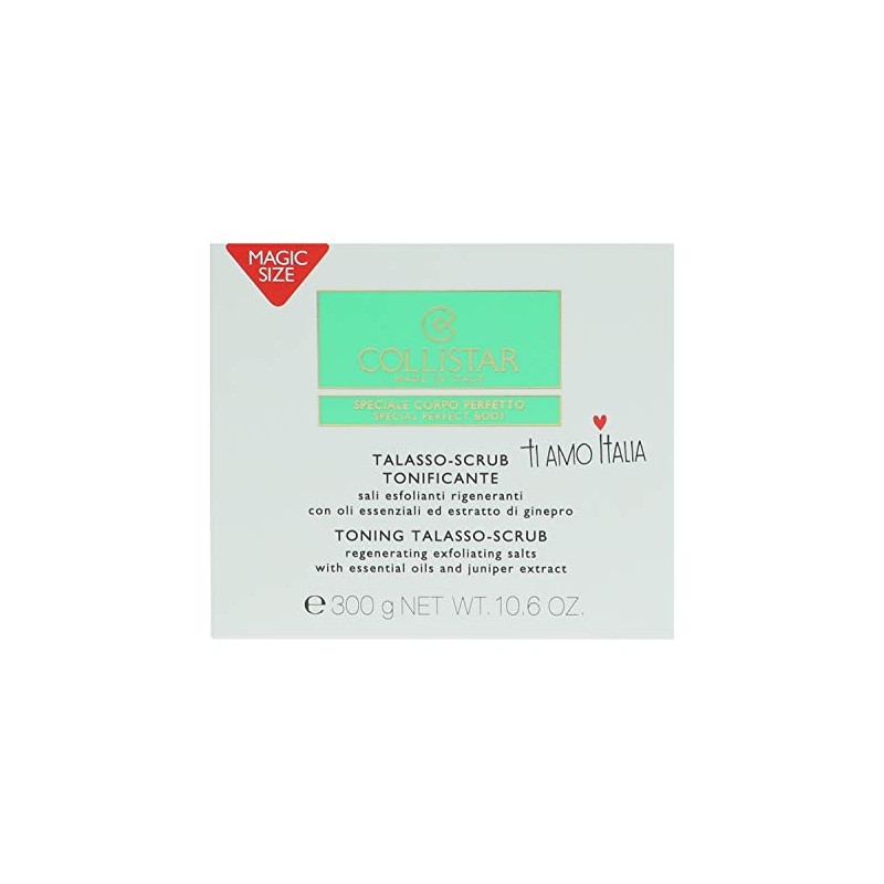 Collistar Toning Thalasso Exfoliating Body Scrub with Sea Salts for