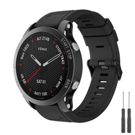 Amzpas Quickfit 22 mm wristband for Garmin Fenix 5/5 Plus/6/6 Pro/7/7Pro bracelet, Quickfit bracelet 22 mm for Garmin Quatix 5, Instinct/Instinct 2, Forerunner 935/945/955/745, Approach S60/S62