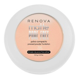 Polvo compacto Renova Matte Pore Free beige natural 10.5 gr