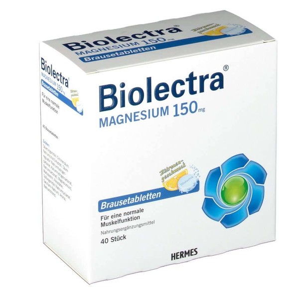 Hermes Arzneimittel Biolectra Magnesium 150 mg lemon flavor, 40
