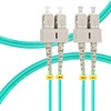 FLYPROFiber- 1M SC to SC OM4 Fiber Patch Cable |