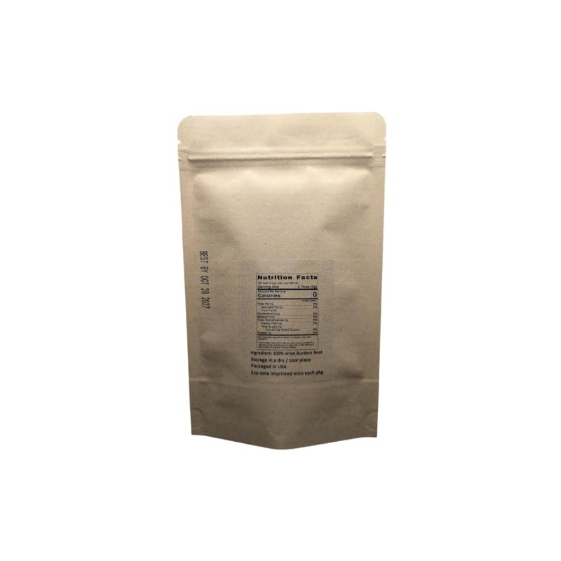 Burdock Root - Arctium lappa Roasted Loose Burdock Root Cut
