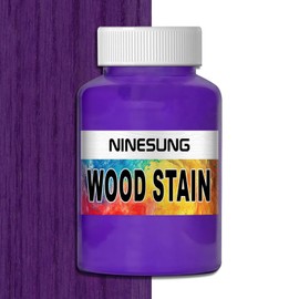 Purple Wood Stain | Wood Dye Powder for Indoor and Outdoor | Furniture Dye | Fast Drying | Furniture Stain for Wooden Pigment Coloring Powder (Purple, 2 Ounces)