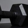 Rep Rubber Grip Dumbbells - 55 lb Single Dumbbell