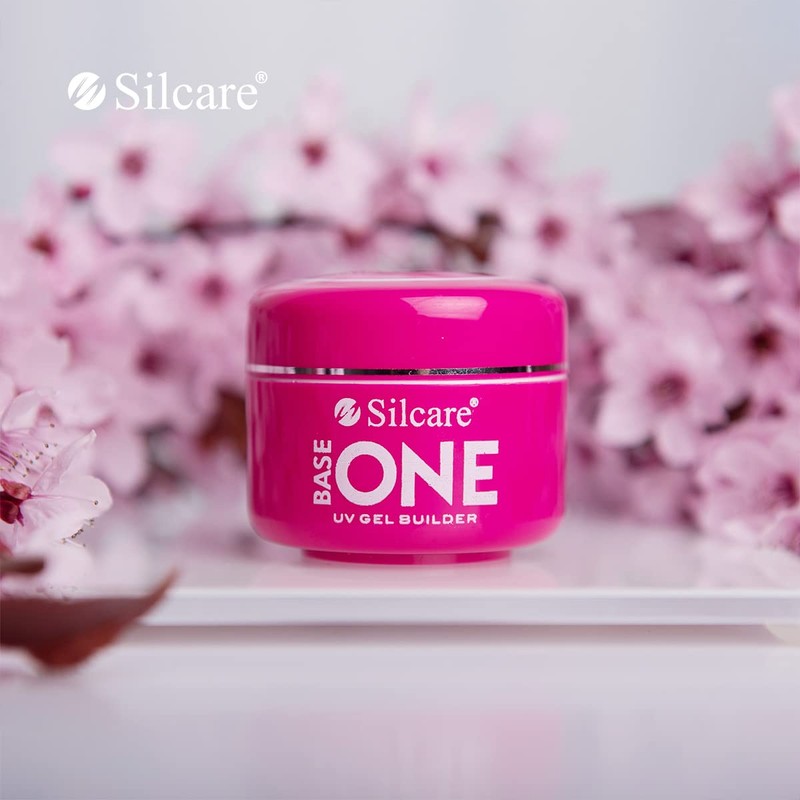 Silcare Gel Base One Milkshake 100g, white