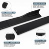 Universal Side Skirt Extensions for Car Styling – 6PCS ABS