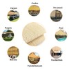 JUNKOGO 90% Shade Cloth for Garden, 10x30 Ft Beige Patio
