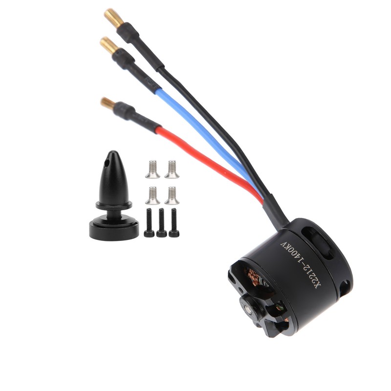 2212 1400KV Metal Brushless Motor for FixedWing RC Airplane Racing
