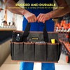Tool Bag 16 oz. Waxed Canvas Tool Bag Large Capacity