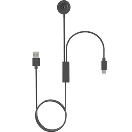 GYOKUYU [2 in 1 Charger] For Fossil Charge & Type C Charging Cable for Fossil Gen 6, Fossil Gen 5, Fossil Gen 4, Fossil Sport, Charging, Heavy Duty Charger, Charging Cable