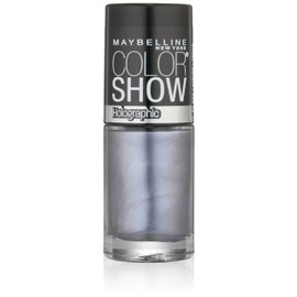 Maybelline New York Color Show Nail Lacquer, Blue Blaze.23 Fluid Ounce