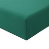 RUIKASI Superking Fitted Sheet Deep - Dark Green Bottom Sheet