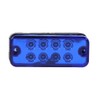 6pcs 8 LED Clearance Side Marker Light Indicator Lamp Truck