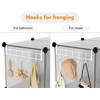 HOMIDEC Closet Organizer, 12-Cube Closet Organizers and Storage, Portable Closet