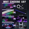 WEBUPAR Dreamcolor Acrylic Interior Car Lights, 10 in 1 LED