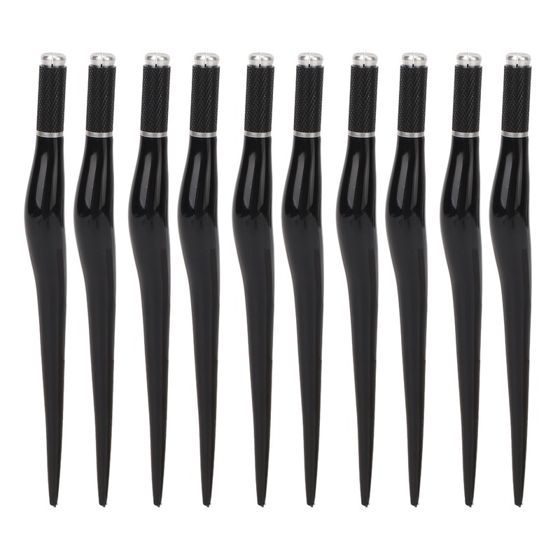 10pcs Manual Tattoo Microblading Pen Semi Permanent Eyebrow Lip Eyeliner