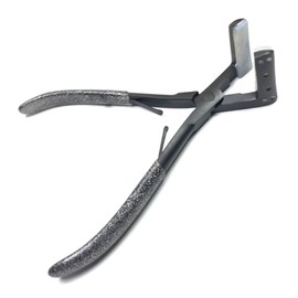 Professional Hair Extension Pro Tape 7" Pliers Micro Extension Pliers Tape in Hair Extension Pliers with Free Bag (Black)