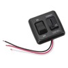 12 Volt DC Dimmer Switch, Black Toggle Dimmer Switch 9V