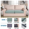 H.VERSAILTEX Super Stretch Individual Seat Cushion Covers Sofa Covers Couch
