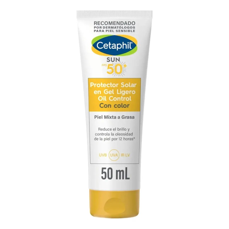 Protector Solar Cetaphil Sun 50fps Gel 50ml Oil Control