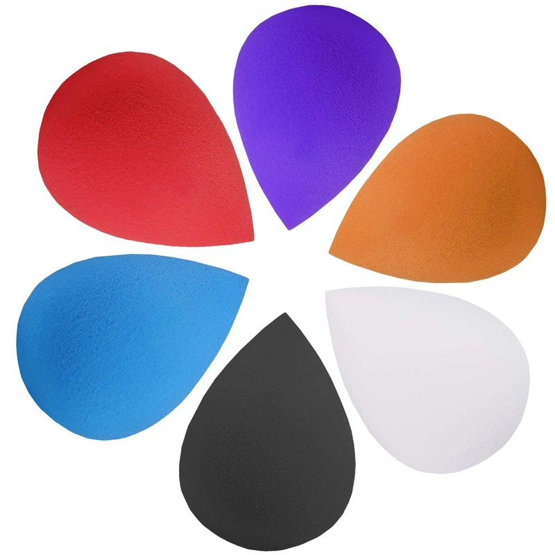 Makeup Sponge Blender, Great for Blending Foundation and Concealer, 6
