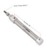 Stainless Steel Air Cylinder, Round Body, Single Acting, Spring Return,