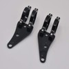 Motorcycle Black 39-41mm Turn Signal Clamps Headlight Mount Bracket Fork