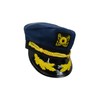 Nicky Bigs Novelties Deluxe Yacht Admiral Boater Captain Hat, Navy