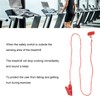 4pcs Magnetized Treadmill Safety Switch Emergency Universal Accessory Treadmill Magnetic