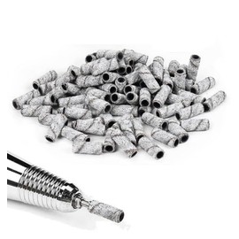 50Pcs Professional Sanding Bands Nail Manicure 80/120/150/180/240Grit File File Manicure Accessories Nail Care Tool Nail Grinding Head Professional Nail,Nail Files and Buffers,Beauty and Personal Care