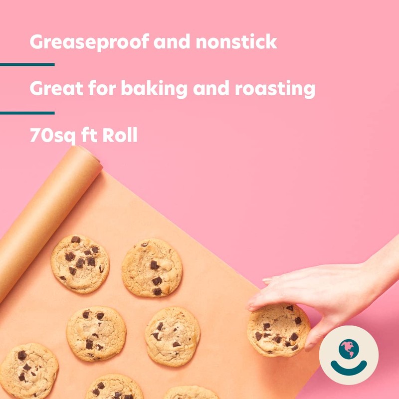 for: good Parchment Paper – Brown Natural Baking Paper Roll