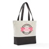 CafePress Bank Manager Gift Canvas Tote Top Zipper Closure
