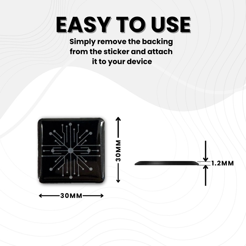 6 Pcs Phone EMF Neutralizer Protection Stickers for Smart Phones