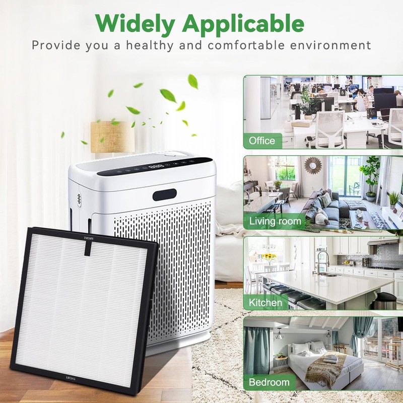 F1 Air Purifier Replacement Filter: HEPA H13 True Filter for