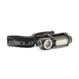 Cyclops Hades Horizon Headlamp | Tactical Durable Lightweight Aluminum Compact Adjustable Headband Weather Resistant Ipx4 Rechargeable Removable Bright 2 Color Led 500 Lumen Headlight