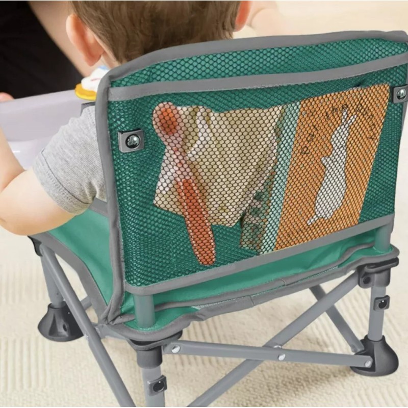 Summer Infant Pop 'N Sit Portable Booster Seat - Green