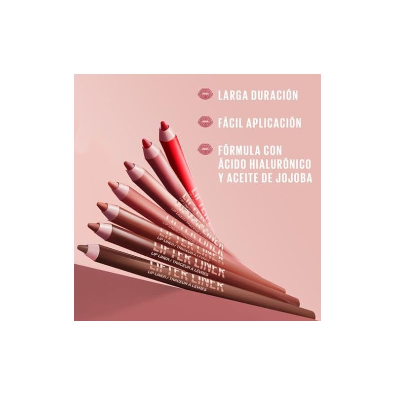 Maybelline Lifter Liner Delineador de Labios con Ácido Hialurónico, Textura