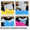 PPD A4 10 Fogli Di Carta Trasferibile Termoadesiva Professionale Inkjet