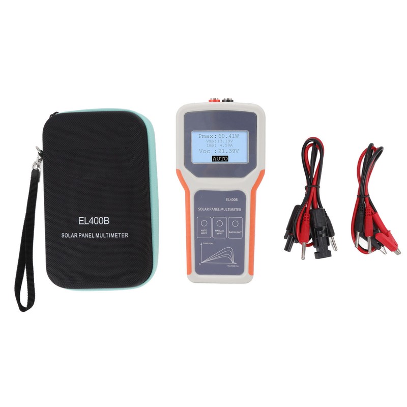 Upgraded LCD Solar Panel Multimeter Multifunctional LCD Solar PV Panel
