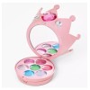 Claire’s pink rhinestone tiara makeup kit set Valentine’s day crown