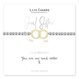 Life Charms You Are My Soul Sister bracelet