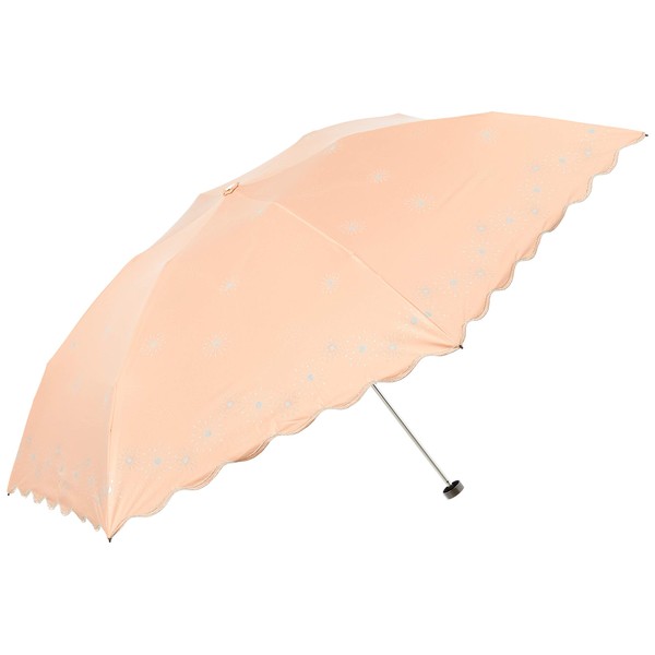 [Moonbat] KOKoTi Parasol Parasol Sun Umbrella for Rain or Shine, Rain Umbrella, Solid, Fireworks, Simple, Stylish, Cute, Ladies' Present, (Heat Blocking, UV Shielding, Carbon Ribs, Lightweight, Super