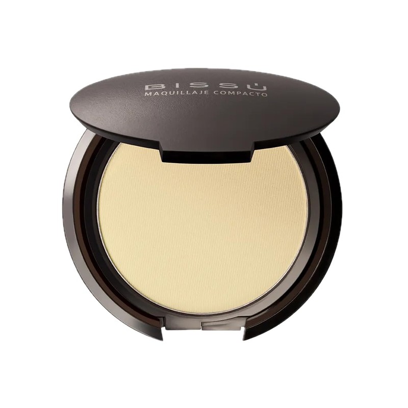 Maquillaje Compacto en Polvo Bissu | 15 Tonos disponibles Acabado