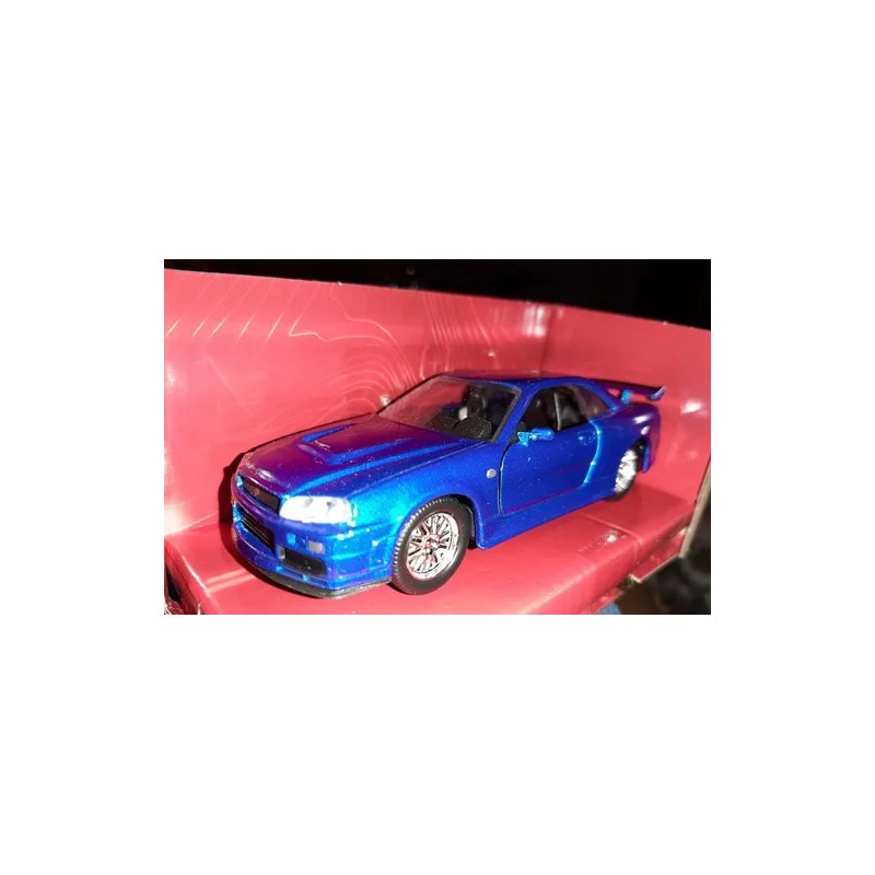 Jada Brian´s Nissan Skyline Gt-r Rápido Y Furioso 1:32 Jada