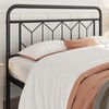 Yaheetech Metal Platform Bed Frame Mattress Foundation with Diamond Pattern