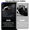 Raheem Seitentasche für Autositze, Universal Auto Aufbewahrungsbox, Selbstklebend Autositze Organizer