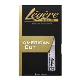 Légère Reeds Premium Synthetic Woodwind Reed, Baritone Saxophone, American Cut, Strength 3.50 (BSA3.50)